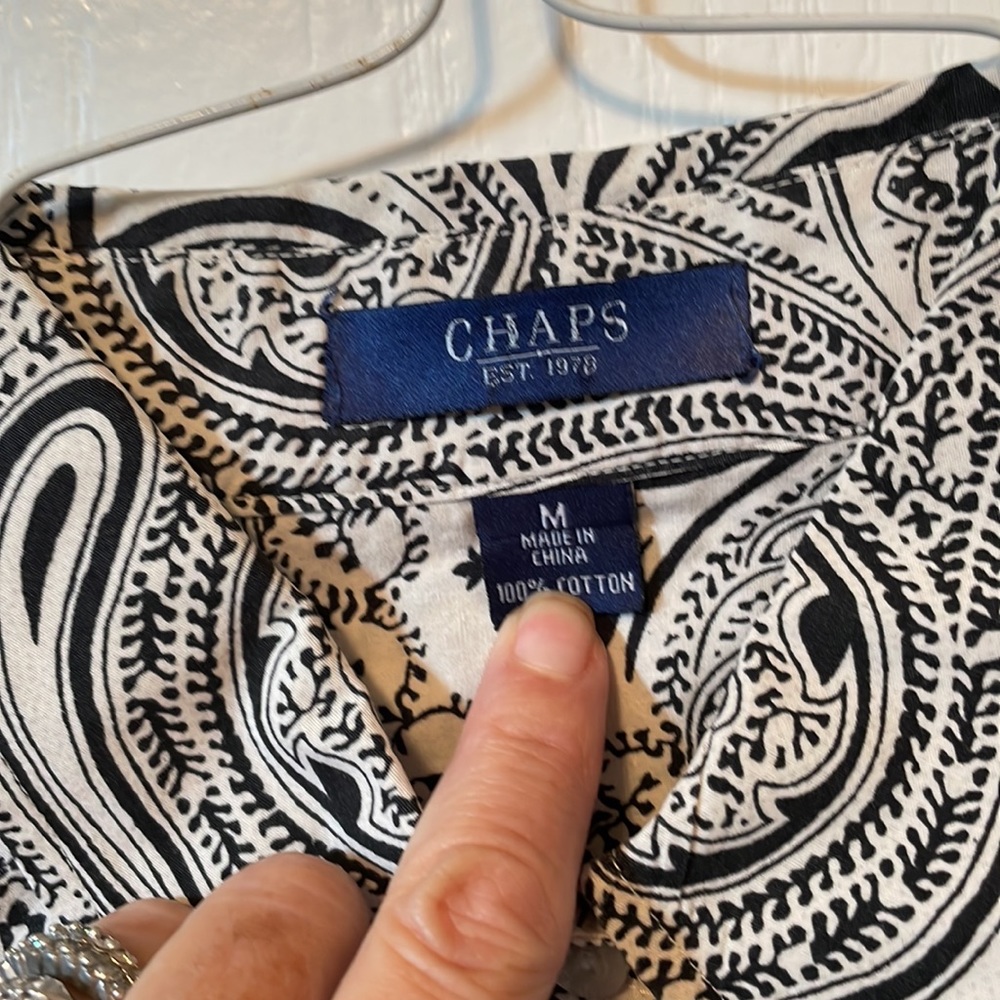Chaps Blouse - Picture 2 of 4